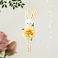 thumbnail image 4 of 8.6 Inch Easter Bunny Figurines - Pastel Color Plush Bunny Hanging Ornaments for Easter Decoration, Spring Tea Party, Baby Shower Supplies and Holiday Home Tabletop Centerpieces, 4 of 6