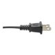 thumbnail image 4 of Cable de alimentación Tripp Lite para portátil no polarizado de 2 ranuras, 1,8 m, negro, 4 of 4
