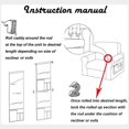 thumbnail image 2 of 5 Pocket Sofa Chair Arm Rest Organiser Tray Armchair Storage Holder, 2 of 7