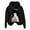 Black, variant on Anime Hoodies Casual Hooded Sweatshirt Unisex Clothing Casual Hoodies Women Womens Sweatshirts Pullover Womens Casual Pullover Tops Womens Button down Hoodie Casual Tunic Small Sweatshirts Vintage