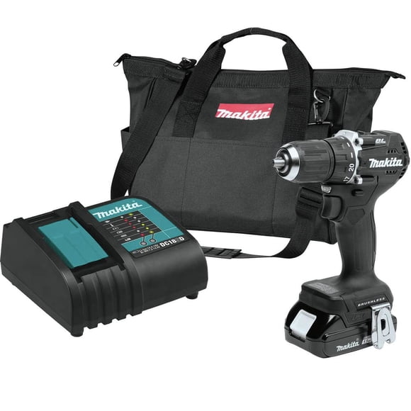 Taladro Makita XFD15SY1B inalámbrico sin escobillas 18V LXT de 1.5Ah