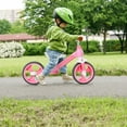 thumbnail image 3 of Topbuy Kids Balance Bike Toddler Running Bicycle Lightweight Training Bicycle w/Seat Height Adjustable Pink, 3 of 6