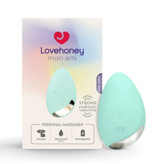 Lovehoney Mon Ami Personal Massager Clitoral Vibrator, Mint Green