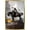 Gold Framed Version, variant on Frank Frazetta - Death Dealer 1 Wall Poster, 14.725" x 22.375"