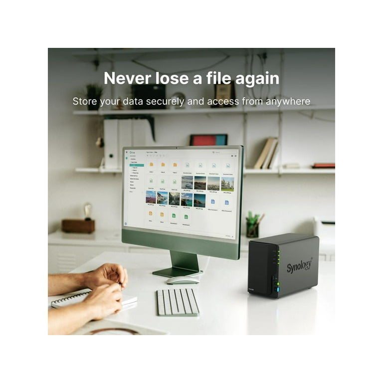 Synology DiskStation DS224+ 2-bay Diskless NAS Centralized Data