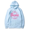 thumbnail image 1 of Barbie Let S Go Printed Pattern Ebay Plus Fleece Sweatshirt Hoodie, 1 of 2