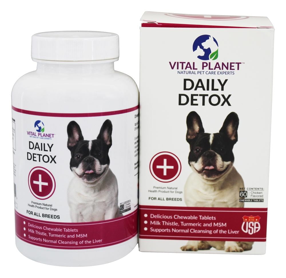 Vital Planet - Daily Detox - 60 Chewable Tablets