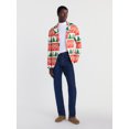 thumbnail image 2 of Jolly Knits Men's Christmas Holiday Print Suit Jacket Blazer, Sizes XS-3XL, 2 of 6