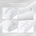 thumbnail image 2 of Polyester Fiber Knee Pillow for Side Sleepers, Ergonomic Leg Support Pillow with Straps, 13.0 x 5.9 x 4.7 in, Pressure Comfort Hip Cushion for Discomfort & Body Aches, 2 of 8