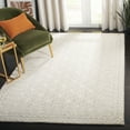 thumbnail image 2 of SAFAVIEH Blossom Azura Geometric Wool Area Rug, Grey/Ivory, 4' x 6', 2 of 5