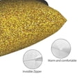 thumbnail image 5 of Kll Gold Glitter Gradient Pillow Covers Envelope Closure,Super Soft And Cozy Fuzzy Fleece Pillow Case Cover 20"X30", 5 of 9