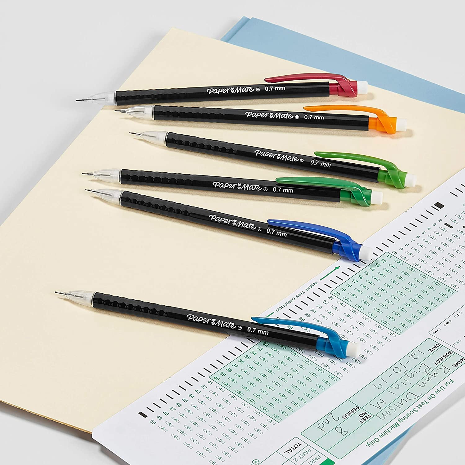Mechanical Pencils 0.7mm 24-Count No.2 HB Pencils For Writing, Sketching, Drafting & Standardized Tests, Office & Classroom Supplies