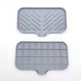 thumbnail image 1 of Alfombrilla de silicona para secar jabón, alfombrilla de silicona para encimera, caja de jabón para baño, soporte de silicona para jabón, 1 of 6