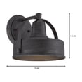 thumbnail image 5 of 33121-WP Designers Fountain Portland-Ds - 8 Inch One Light Outdoor Wall Lantern, 5 of 7