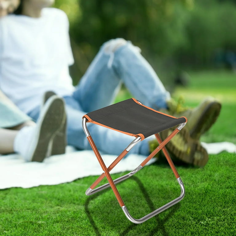 Ayyufe Travel Stool Sitting Strong Load Bearing Reusable Outdoor Hiking  Folding Fishing Chair
