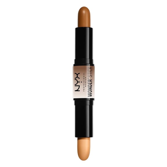 NYX Professional Makeup Wonder Stick, 2-in-1 Highlight and Contour, Deep