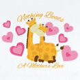 thumbnail image 2 of CafePress - Giraffe Love Body Suit - Baby Light Bodysuit, Size Newborn - 24 Months, 2 of 4