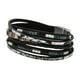 thumbnail image 4 of Pulsera de envoltura de cuero PU para mujeres Bohemio joyas decorativas decorativas regalo pulsera de capas múltiples pulsera de capas múltiples Negro, 4 of 8