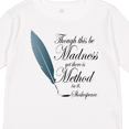 thumbnail image 4 of Inktastic Shakespeare Hamlet Madness Boys or Girls Long Sleeve Toddler T-Shirt, 4 of 5