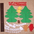 thumbnail image 3 of Árbol de Navidad de fieltro perfecl Árbol de Navidad de fieltro para niños 47x47cm, 3 of 8