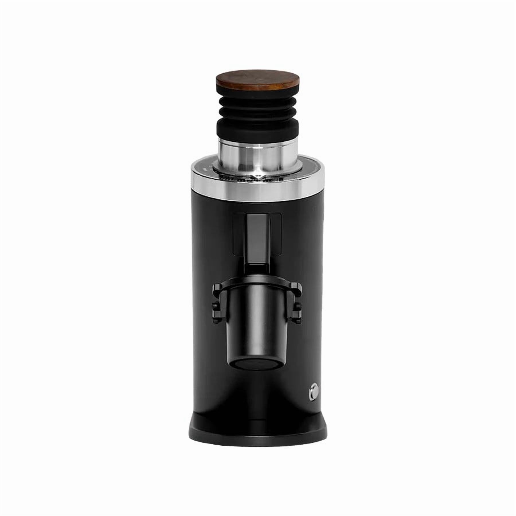 DF64 Gen 2 Grinder with Red Titanium Burrs (Black)