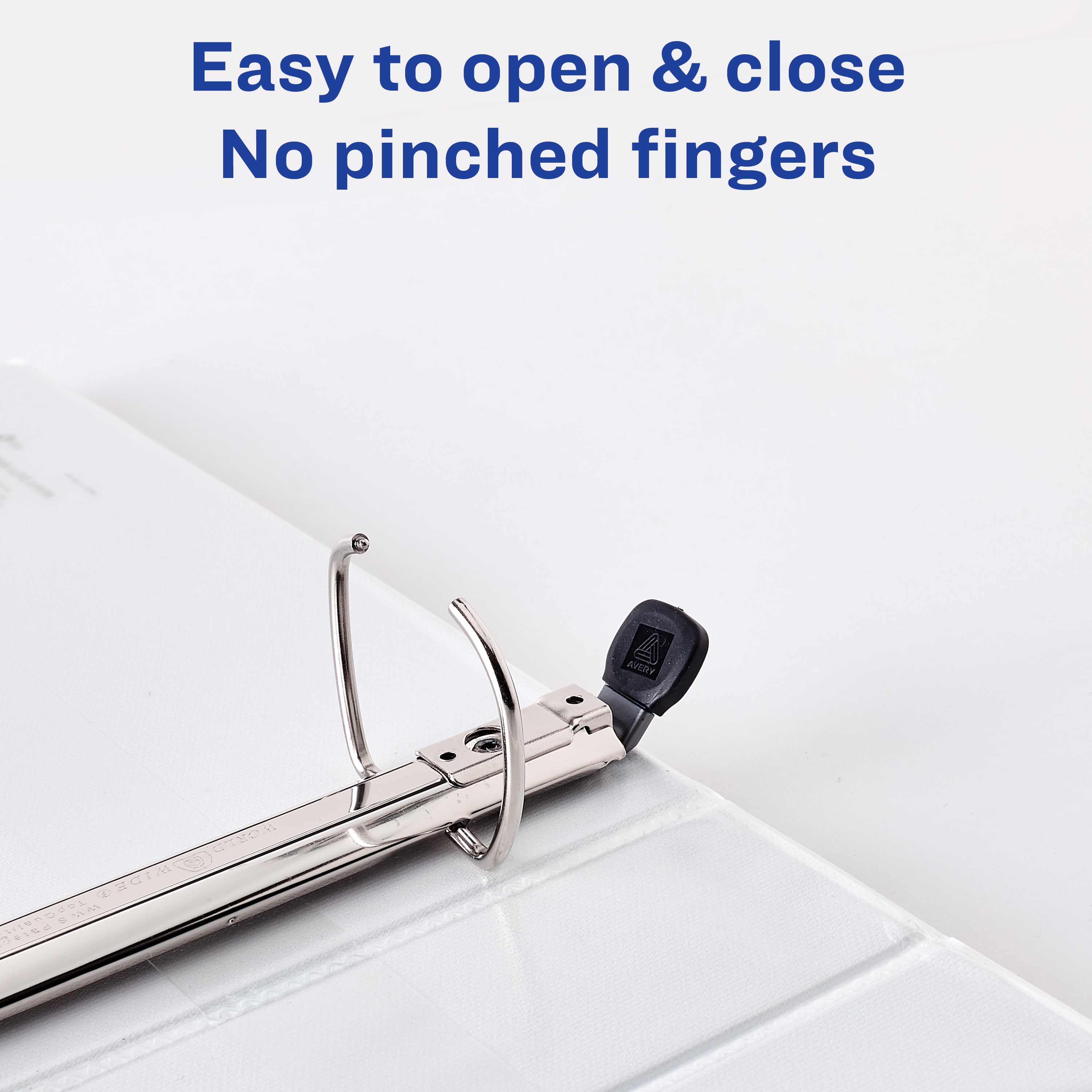 (2 pack) Avery Heavy-Duty View Binder, 1-1/2" Slant Rings, Blue (79357)