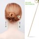 thumbnail image 4 of unbranded Hair Sticks Para Moños Plateados Con Detalle Vintage Para Bodas Y Banquetes, 4 of 8
