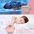 thumbnail image 2 of Reloj despertador para niños para dormitorios, reloj despertador ruidoso para personas que duermen mucho, reloj digital para niños, luz nocturna con temporizador para niños, 2 of 5