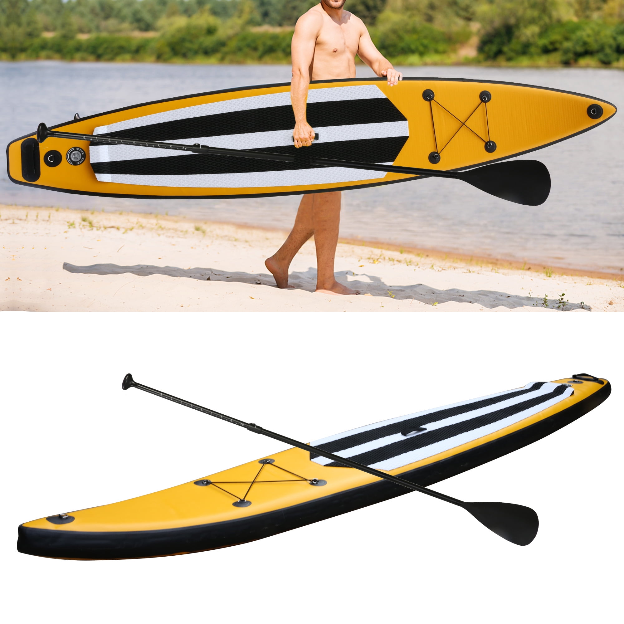 Paddling Stance Control, Boards Board Karmas Wide Paddle & inch 28 Product Carry Ultra-Light Deck Paddle 12\'6\