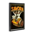 thumbnail image 3 of Stupell Industries Savora Kitchen Advertisement Food & Beverage Painting Black Floater Framed Canvas Art Print Wall Art, 17 x 25, 3 of 9