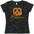 thumbnail image 3 of Inktastic Oktoberfest Pretzel German Festival Women's T-Shirt, 3 of 5