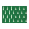 thumbnail image 2 of Winter Christmas Tree Placemats 12x18 Inches Christmas Holiday Table Mats For Party Kitchen Dining Room Decoration, 2 of 6