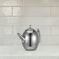 thumbnail image 4 of GOOHOCHY Stainless Steel Tea Kettle with Filter for Loose Leaf Tea Induction Compatible for Restaurants and Cafes Japanese Style Teapot for Stovetop, 4 of 8
