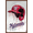 Mahogany Framed Version, variant on MLB Washington Nationals - Drip Helmet 22 Wall Poster with Pushpins, 22.375" x 34"