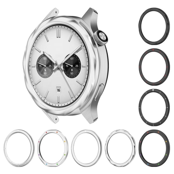 QHUDLV Bezel Protection Cover,Metal Replacement,Fits Watch S4 Series