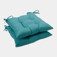 thumbnail image 4 of Pillow Perfect 507071 Forsyth Turquoise Wrought Iron Seat Cushion (Set of 2), 4 of 5