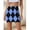Multicolor, variant on Womens Argyle Diamond Pattern Bodycon Mini Skirt Multicolor Casual