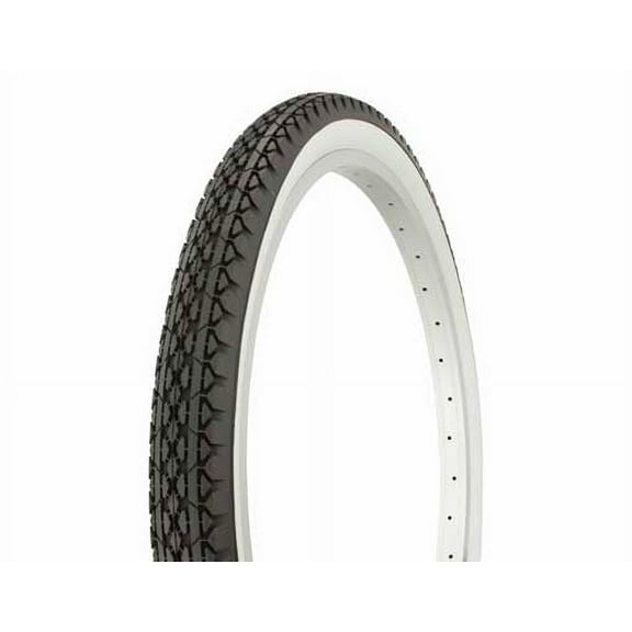 Tire Duro 24" x 2.125" Black/White Side Wall HF-133. beach cruiser bike tire, cruiser bike tire, chopper bike tire