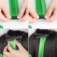 thumbnail image 4 of 12 Pcs Colored Party Highlights Colorful Clip In Hair Extensions, 22 Inch Straight Synthetic Hairpieces, Rainbow, 4 of 5
