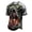 Army Green, variant on Hsovts Men Halloween Skeleton Funny Print T-Shirt, Crew Neck Short Sleeve Slim Fit Novelty Graphic Casual Tee for Trick-or-Treat Daily Street Shopping Outfit Beige L