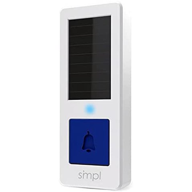 smpl Solar Doorbell, Alerts Ecosystem, Pairs with Alerts Receivers