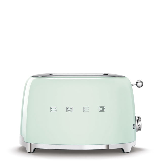 Tostador 2 Rebanadas Smeg TSF01PGUS Palanca de Elevación Manual Verde