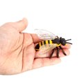 thumbnail image 4 of Huanledash Bee Model Clear Texture Realistic Vivid Appearance PVC Miniature Simulation Honeybee Animal Sculpture Home Decor, 4 of 8
