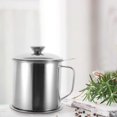 thumbnail image 4 of Stainless Steel Oil Strainer Pot for Storage Use with Convenient Lid Tray, 4 of 5