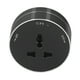 thumbnail image 5 of Enchufe De Pista De Alimentación, Adaptador De Enchufe Eléctrico Extraíble A Prueba De Polvo 250V 13A, Redondo, Moderno, Impermeable, Inalámbrico Para Oficina, 5 of 7
