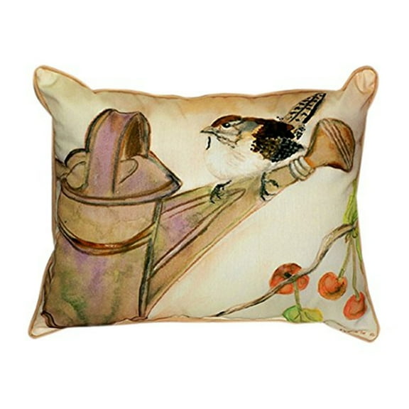 Carolina Wren Large Indoor/Outdoor Pillow 16x20