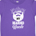 thumbnail image 4 of Inktastic I Love My Bearded Uncle Boys or Girls Toddler T-Shirt, 4 of 5