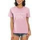 thumbnail image 4 of Blusa informal de manga corta con estampado de letras para el día del maestro para mujer Fridja  gope188, 4 of 6