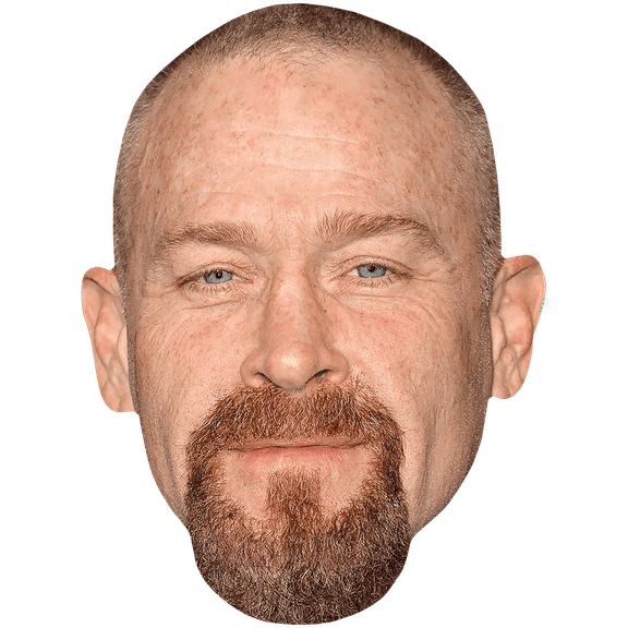 Max Martini (Goatee) Big Head. Larger than life mask.