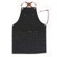 thumbnail image 1 of Delantal de trabajo de mezclilla Sunnimix Cafe Negro, 1 of 8
